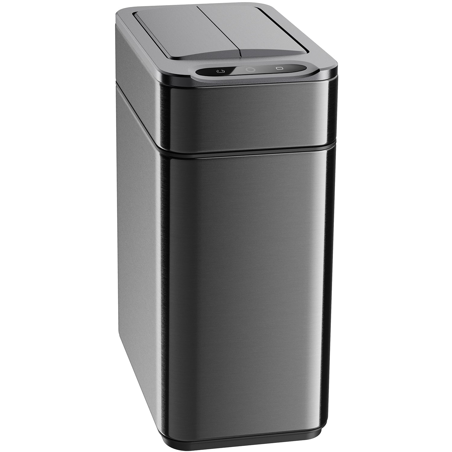 2.4 Gallon - Sensor Trash Can - Dark Stainless Steel