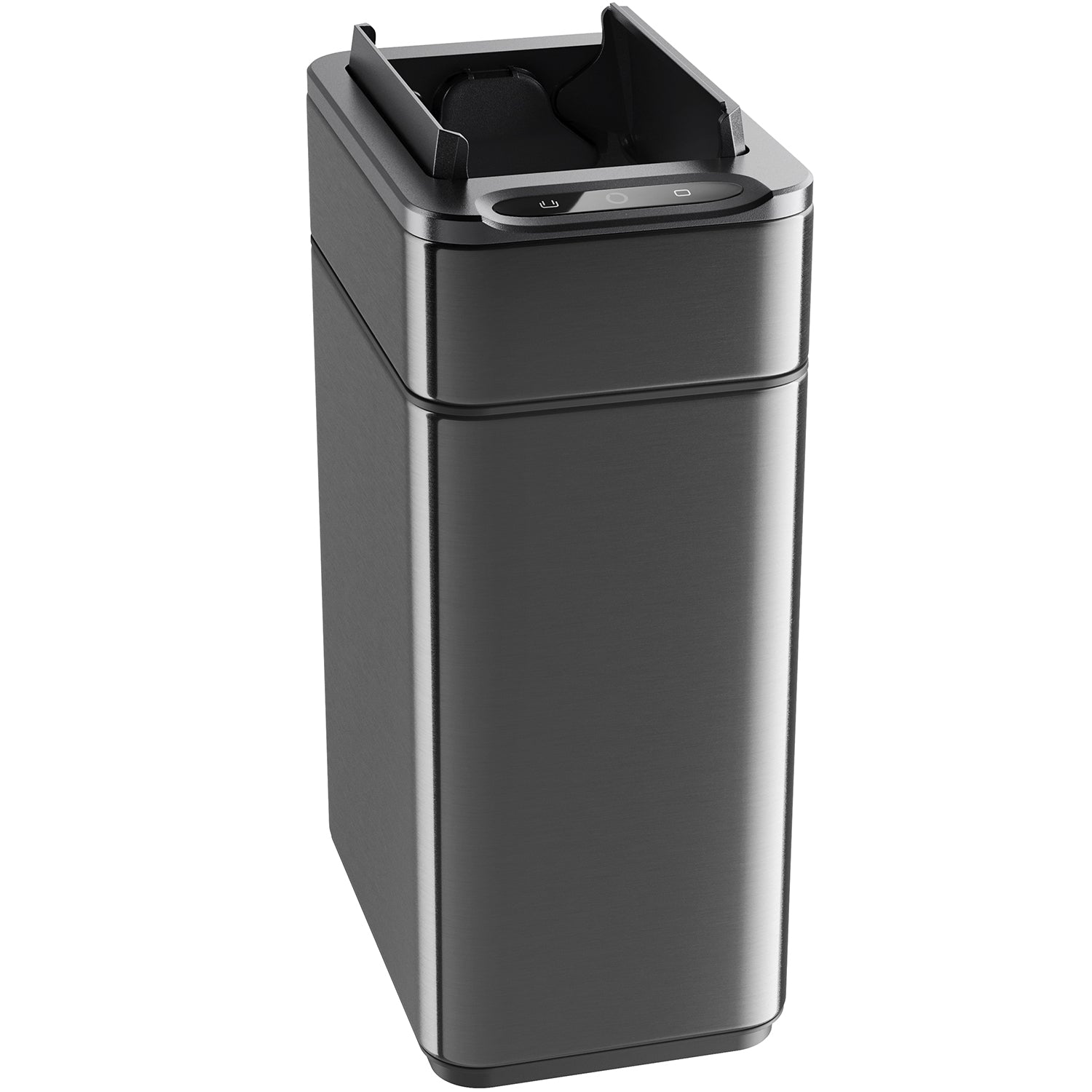 2.4 Gallon - Sensor Trash Can - Dark Stainless Steel