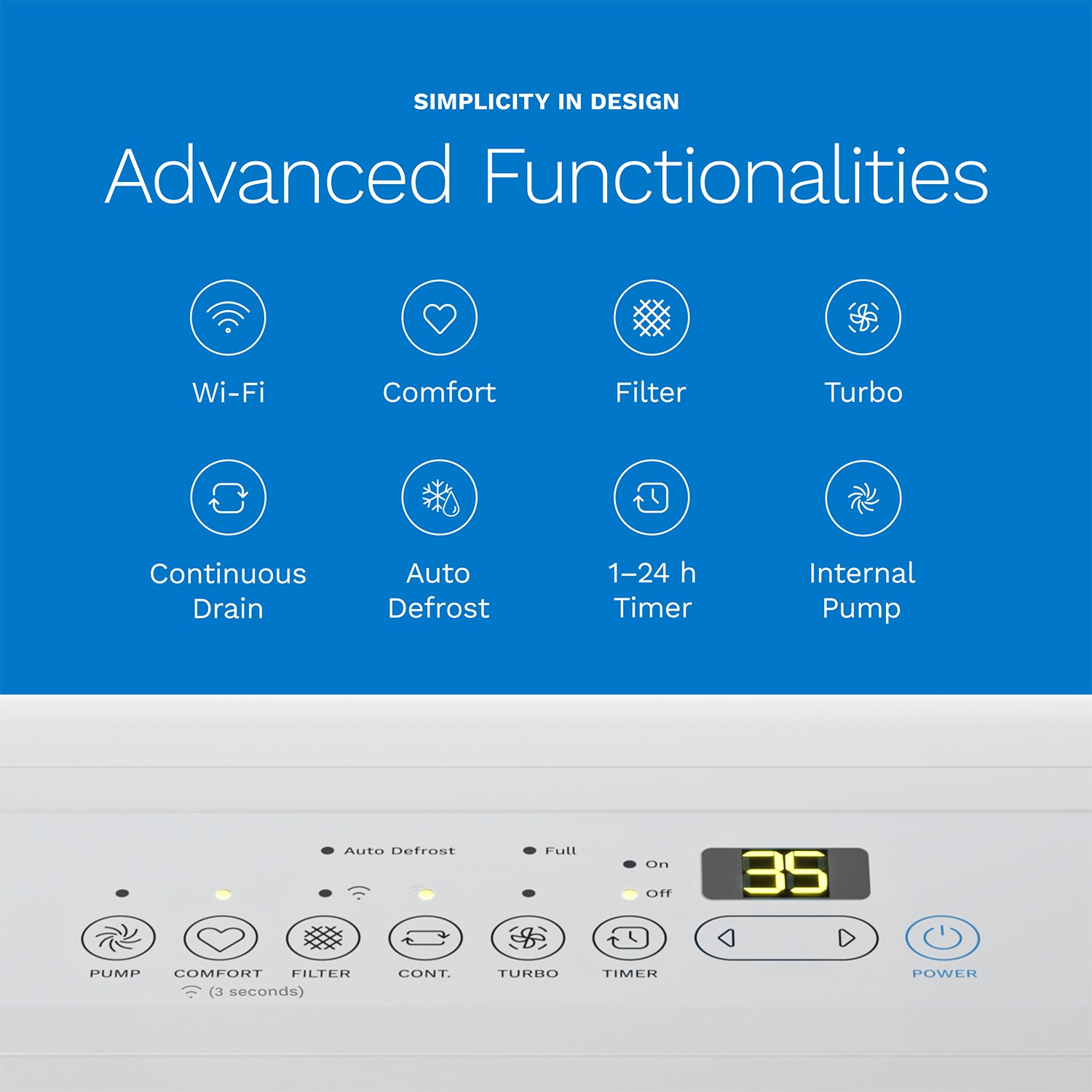 4500 Sq. Ft. Energy Star WiFi-Enabled Dehumidifier with Pump